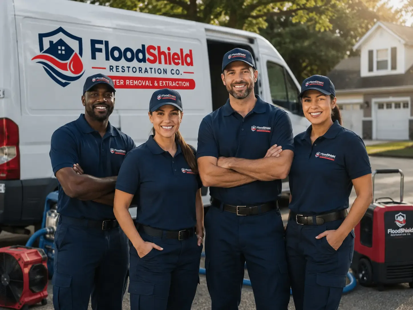 Flood Damage Restoration company in Quinton, OK