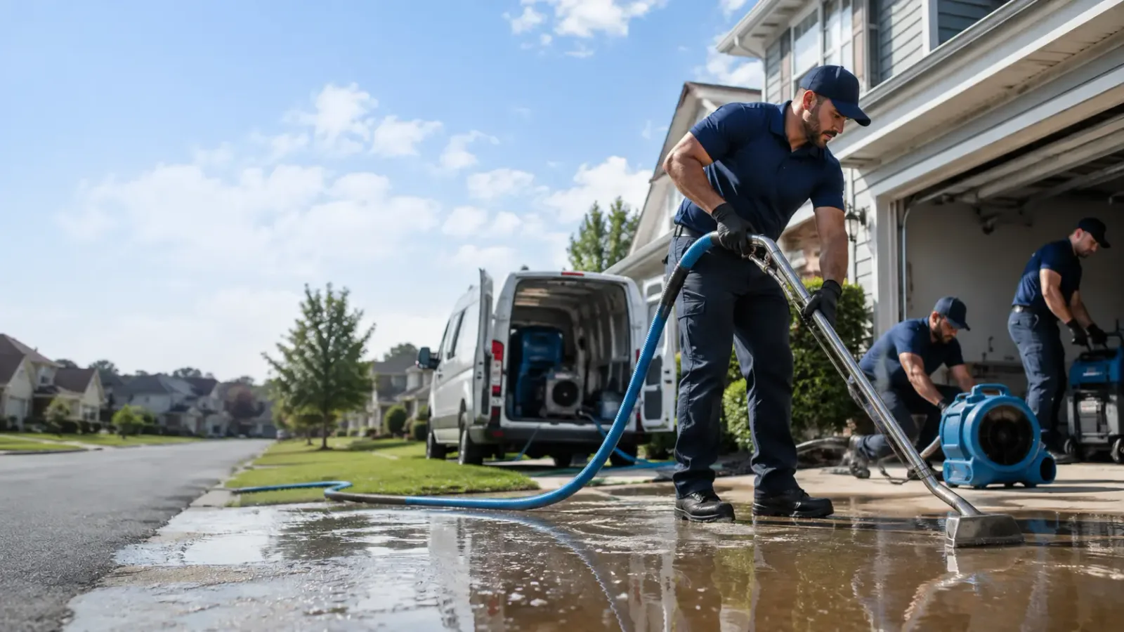 Flood Damage Restoration in Quinton, OK